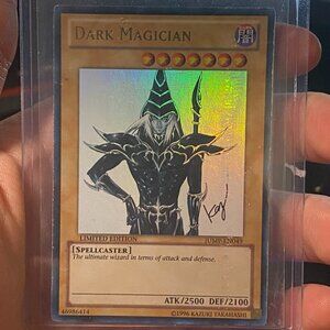 Vintage Dark Magician Yugioh Card JUMP-EN049 Shonen Jump Promo Holpgraphic